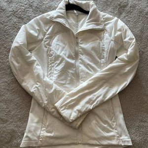 Lululemon White Water Resistance Running Coat